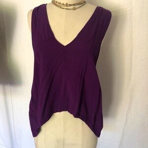 Metropark tank top purple size XS